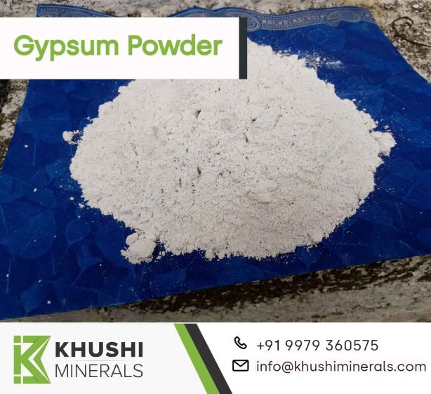 Gypsum Powder | Khushi Minerals