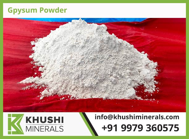 Gypsum Powder Slider | Khushi Minerals