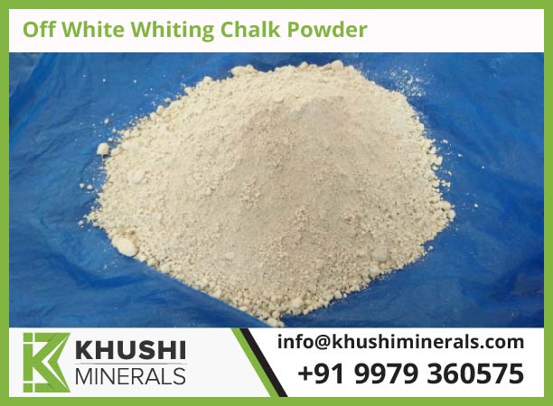 Off White Whiting Chalk Powder | Khushi Minerals